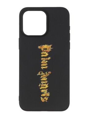 Palm Angels iPhone 15 Burning Logo Phone Case